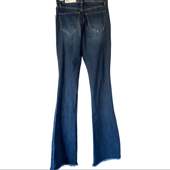 High Rise Ripped Flared Jeans - Picture 3 of 7